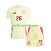 Maillot de Foot Espagne Pedri 26 Enfant Exterieur UEFA Euro 2024